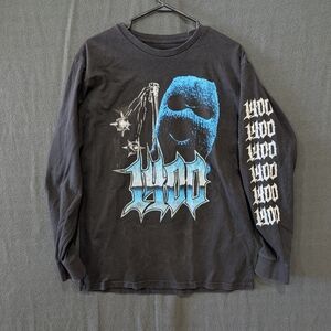 Chrome Morning Long Sleeve 1400 Trippie Redd T Shirt - Size L